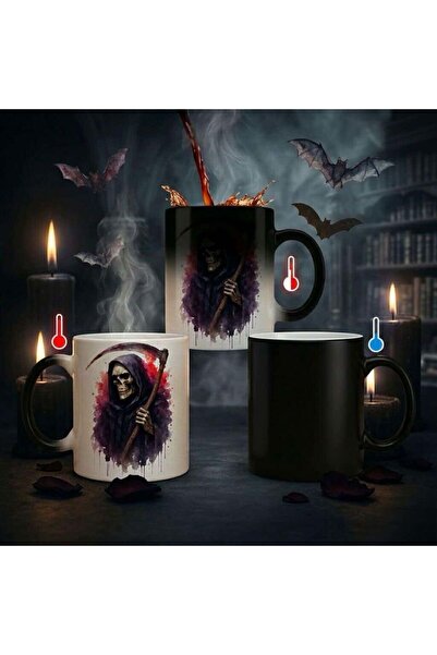 KADOREX DESIGN Horror-Themed Magic Heat-Sensitive Mug – Special Looking Cup w...
