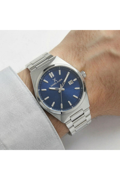 Daniel Klein Premium Silver Stainless Steel Watch for Men DK.1.14140-3