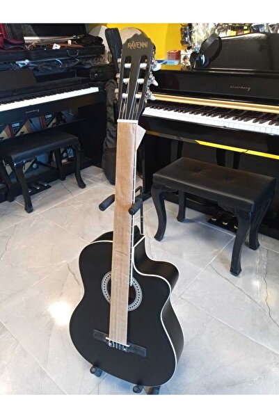 PUANDORG Ravenni Rcg-120 Klasik Gitar (MAT SİYAH) 4/4 Tam Boy -kılıf - Pena -...