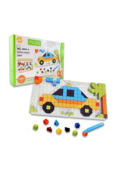 divendi-ro Joc educativ puzzle cu mașini, 248 de piese, pentru copii peste 4 ...
