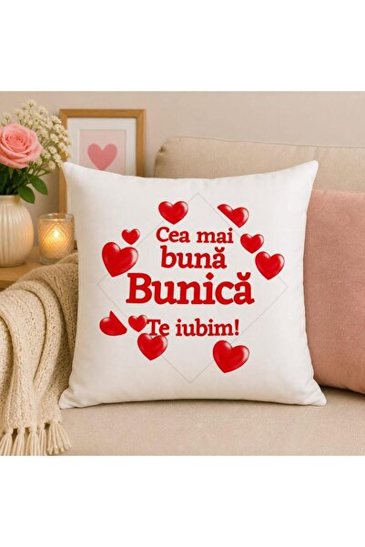 OEM Personalized Pillow with the message ''Best Grandma'' 40x40 cm