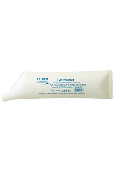 FELDER Lubrifiant pentru țevi PVC 250 g în tub practic