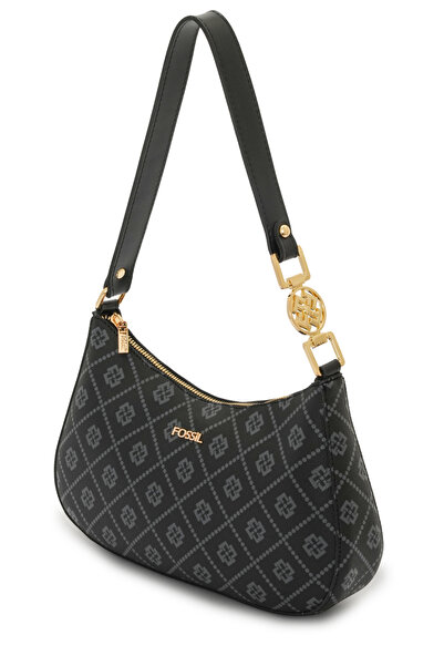 Fossil حقيبة كتف نسائية سوداء 05FO25Y5030