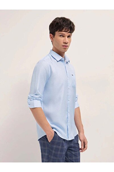 The Bear House Men's long Sleeve Shirt, breathable, soft comfort Fabric