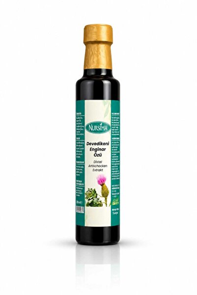 Nursima Deve Dikeni ve Enginar Özü 250 ml Doğal Bitkisel Sıvı Ekstrakt,