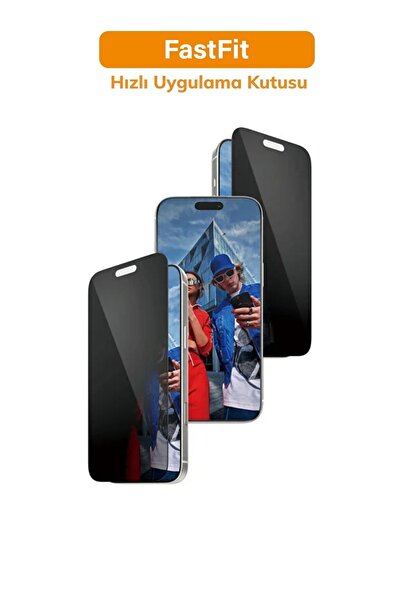CARE by PanzerGlass® Privacy iPhone 17 Pro Max | Ultra-Wide Fit Çerçeveli Giz...