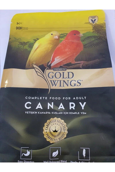 Gold Wings Premium PATİLİMARKET Goldwings premium Kanarya Yemi 1 kg