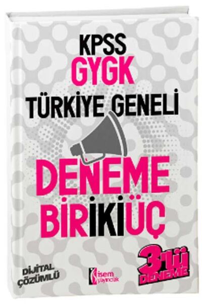 İsem Yayıncılık SÜPER FİYAT - İsem 2025 KPSS Genel Yetenek Genel Kültür Türki...