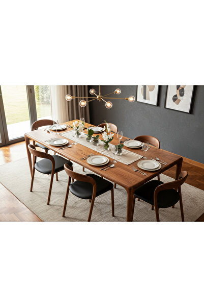 Home 140x80 Yemek Masası, Yemek Odası Masaları , Mutfak Masaları , Ofis Masal...