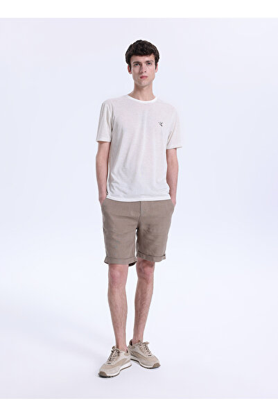 Fabrika Vizon Erkek Relaxed Fit Bermuda Şort F6SM-SHT 2511