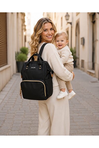 PaminBags Aksesuar حقيبة ظهر للأم والطفل مع جيوب PMN003