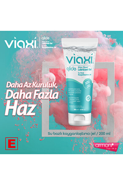 Viaxi Glide Kayganlaştırıcı Jel 200 ml (3 Adet)