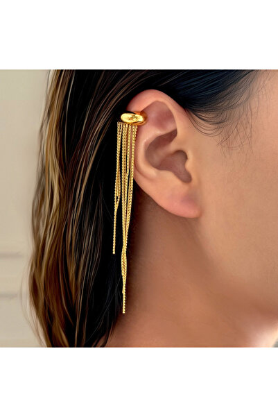 DELORİA Cercei lungi tip piercing fals - Ibiza