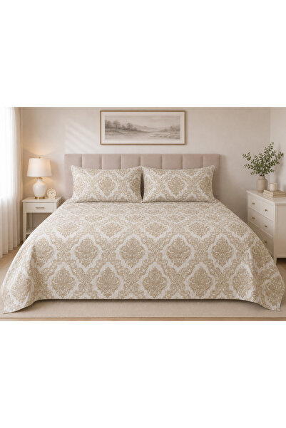 ESTİMA Aslan Tekstil Estima Home Efsane Çift Kişilik Yatak Örtüsü 240x250 cm