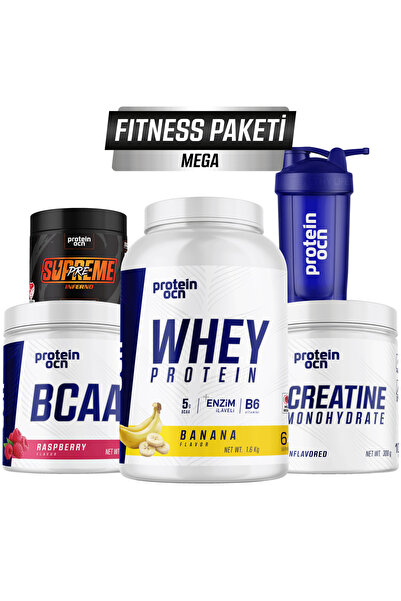 Proteinocean Fitness Pack Mega - Banana Raspberry