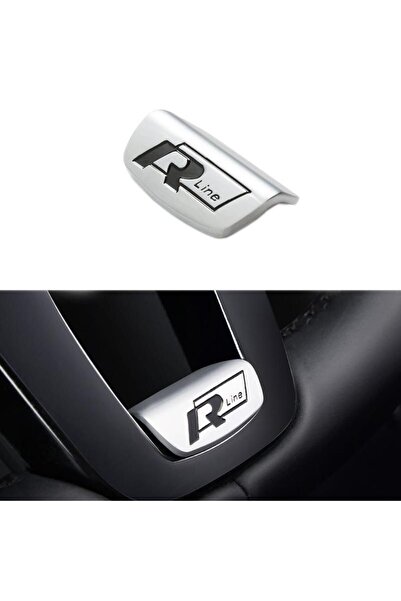 Genel Markalar Passat B8 Golf 7-7.5 Polo Direksiyon Siyah Rline Logo