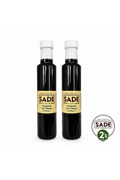 Sade Organik SADE ORGANİK NAR EKŞİSİ 330 GR 2 Lİ PAKET