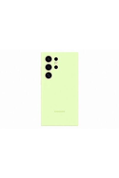 Samsung Husă din silicon pentru Galaxy S24 Ultra, EF-PS928TGEGWW, verde deschis