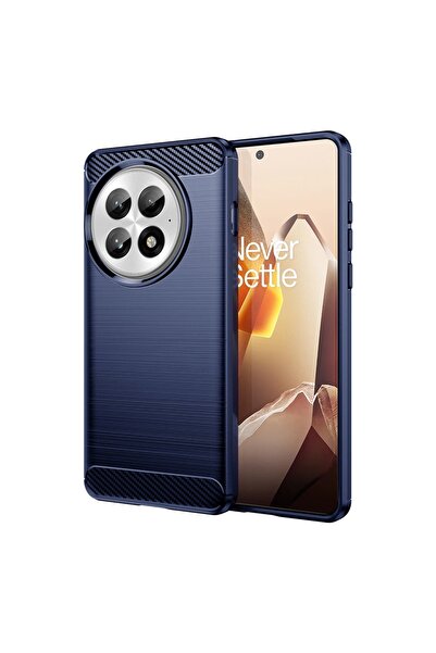 Techsuit Калъф за OnePlus 13 - Карбонов силикон - Син