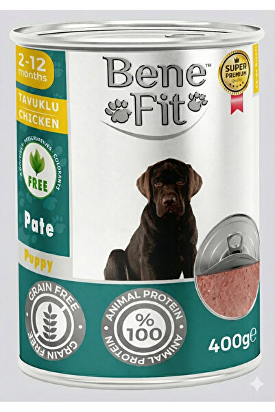 BENEFIT Hrana caine junior, pate miel 400 g, super premium,fara cereale, 96% ...