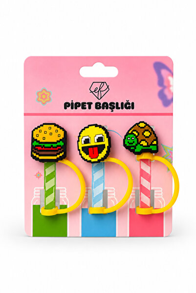 Ecrou Ef Butik Entertainment Themed Straw Charm