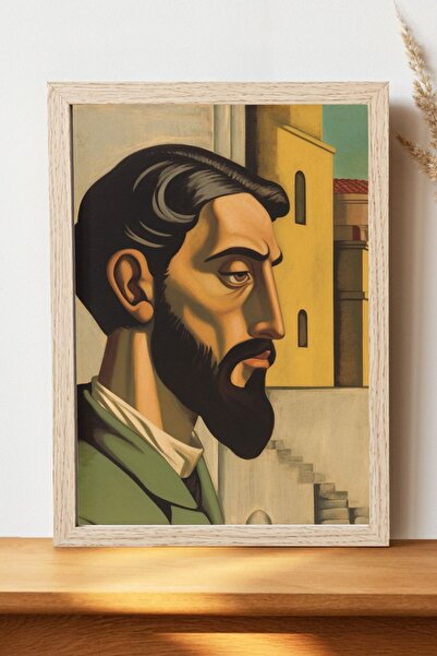 Luna Marissa Αφίσα Giogio Chirico - Αφίσα τοίχου από γυαλιστερό χαρτί χωρίς π...