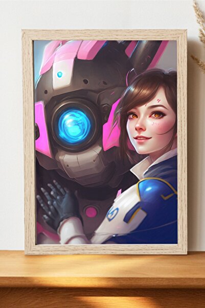 Luna Marissa Αφίσα Fanart Overwatch - Αφίσα παιχνιδιού από χοντρό χαρτί χωρίς...