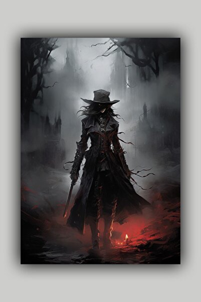Luna Marissa Αφίσα παιχνιδιού Bloodborne - Μέσα από τον τοίχο χωρίς πλαίσιο