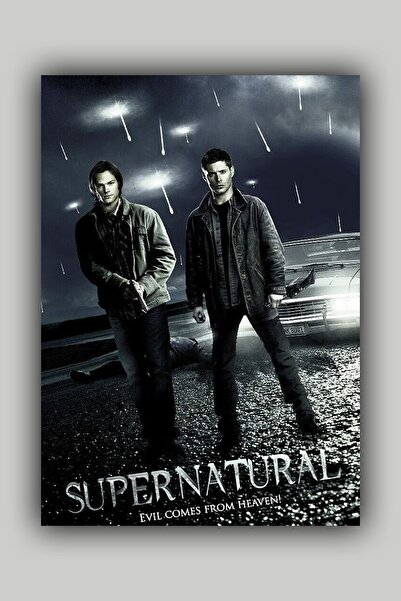 Luna Marissa Dizi Supernatural Poster - Çerçevesiz Duvar Posteri