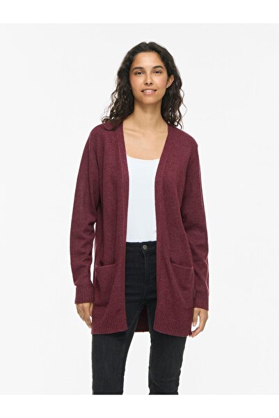 VILA Strickjacke VIRIL Basic Strick