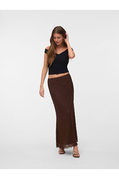 Vero Moda Rock VMTALULA Hohe Taille Midirock