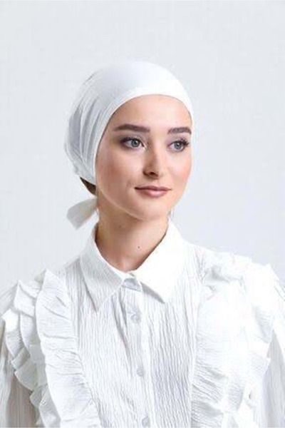 Modario قلم كوينلي من القطن الممشط - أبيض