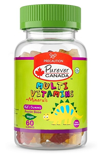 purever canada بيورفر فيتامينات متعددة ومعادن 60 علكة
