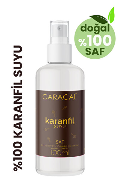 caracal Saf Karanfil Suyu Cilt Yüz Saç Toniği Yenileyici Canlandırıcı Arındır...