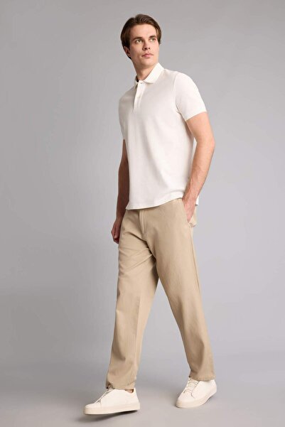 DeFacto Regular Fit Elastic Waist Pipe Leg Trousers H5725Ax26Sm