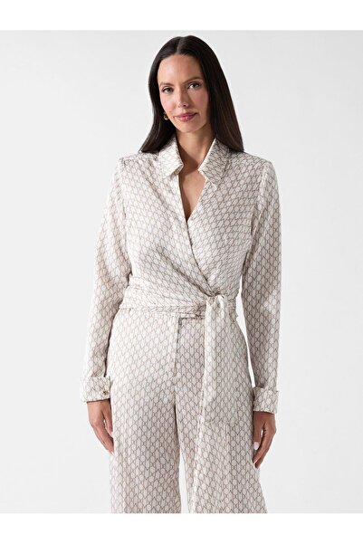 Guess Marciano wrap-up blouse