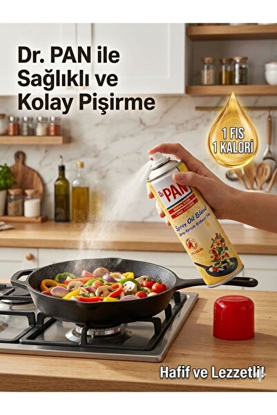Genel Markalar Dr. Pan Sprey Yağ - O Kalori (250 Ml)
