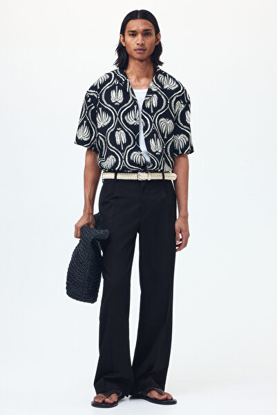 H&M Şık Pantolon Loose Fit