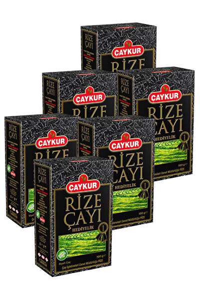 Çaykur 6x Adet Hediyelik Rize Çayı 500gr