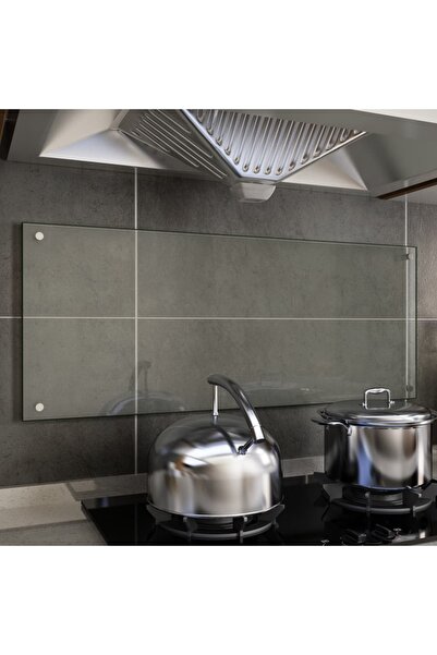 Concept Panou antistropi bucătărie transparent 100x40cm sticlă securiz.
