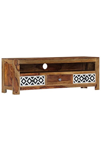 Concept Comodă TV, 120x30x40 cm, lemn masiv de sheesham
