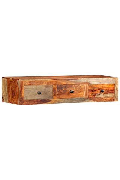 Concept Masă consolă de perete, 100x25x20 cm, lemn masiv de sheesham