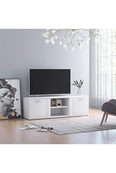 Concept Comodă TV, alb, 120 x 34 x 37 cm, PAL