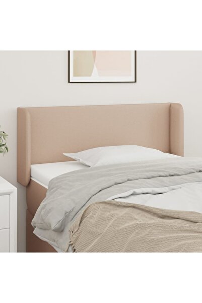 Concept Tăblie pat cu aripioare cappuccino 103x16x78/88cm piele