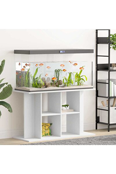 Concept Suport pentru acvariu, alb, 100x40x60 cm, lemn prelucrat