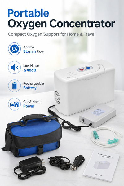 Generic Oxygen Concentrator Machine,3L Adjustable Oxygen Concentrator,Low Noi...