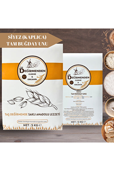 Değirmenden Atalık Siyez Tam Buğday Unu - 5 Kilo