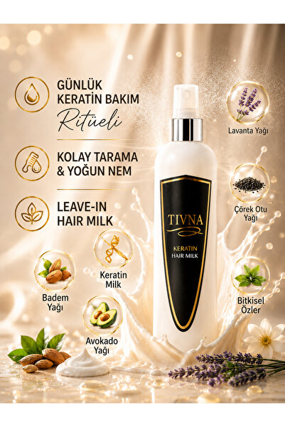 LOVEX Hair Cold Warrior ® Keratin Sütü Argan Kolojen Bitkisel Kolay Tarama & ...
