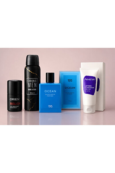 Rebul Ocean R-95 EDP 4lü Erkek Parfüm Seti