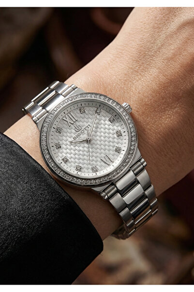 Bigotti Raffinato Silver Stainless Steel Watch for Women BG.1.10655-1